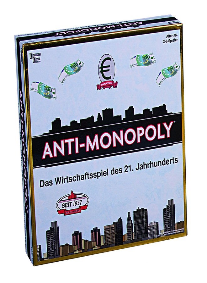 Funskool Anti Monopoly, Strategic & Mind Challenging Board Game for Kids, 2 to 6 Players, Family Fun, Learning Activity Toy for Childrens, Gift Set for Kid, Ages 8+ Years - Image 1